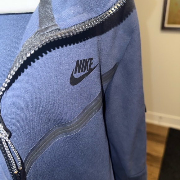 Nike Men's Tech Fleece Navy/Black - Picture 5 of 7